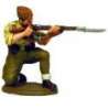 Spanish nationalist infantryman kneeling firing