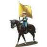 Bandera regimental uniforme marcha