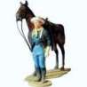 US cavalry review