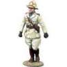 Italian infantry officer marching Africa