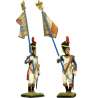 French imperial guard grenadier standard bearer