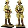 Oficial italiano salakot 11 rgt Askaris líbios|toy soldier pintados