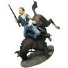 US Cavalry sergeant horse down