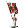 104th foot New Brunswick King´s color Canada 1810 standard bearer