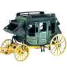 Green stagecoach|painted toy soldier catalogue|1/30th scale|western