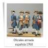 Oficiales armada española 1760