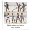 Sailors deck work 18th and 19th centuries