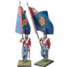 Royal Newfoundland fencibles regiment Canada 1812 Bandera regimental