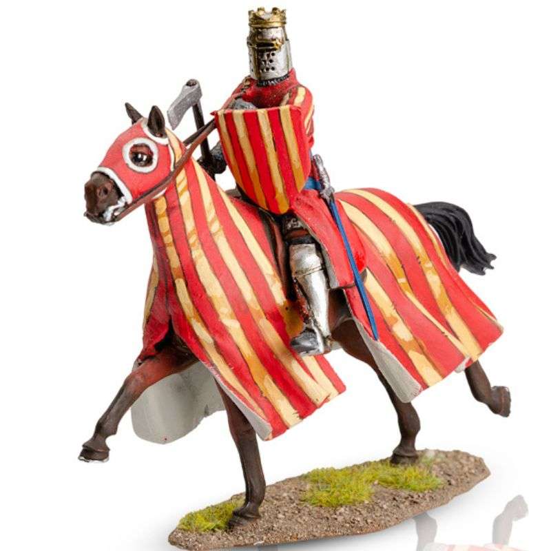 Pedro II King of Aragon|already painted toy soldier