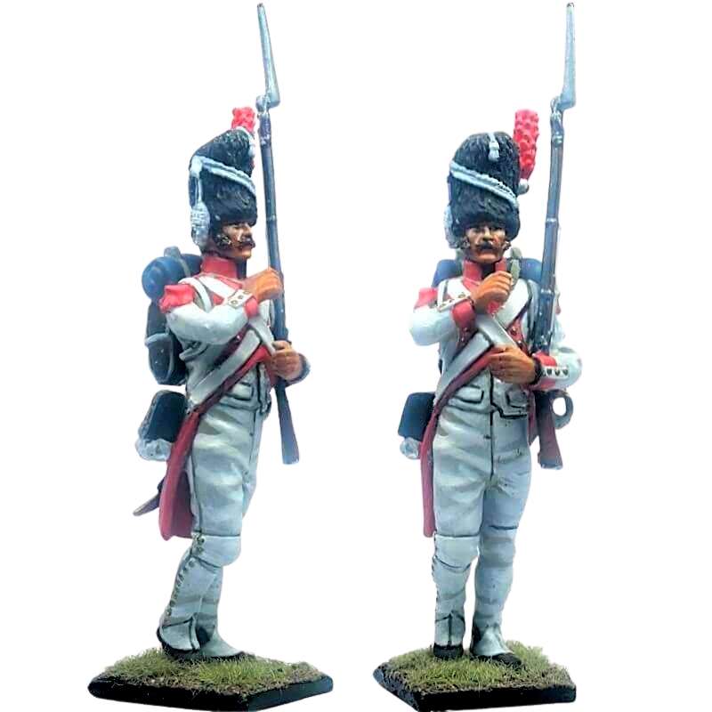 French imperal guard 3rd grenadiers regiment exhollandais marching 1