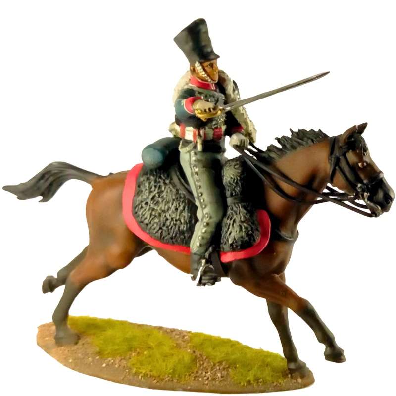 Regimiento húsares de Brandenburgo 1814 Soldado 2