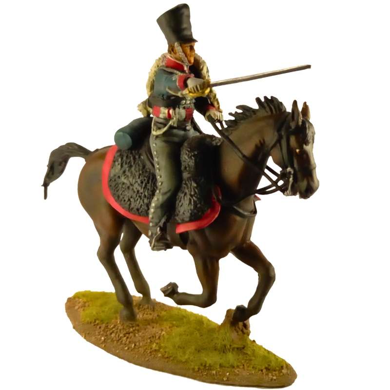Regimiento húsares de Brandenburgo 1814 soldado 4