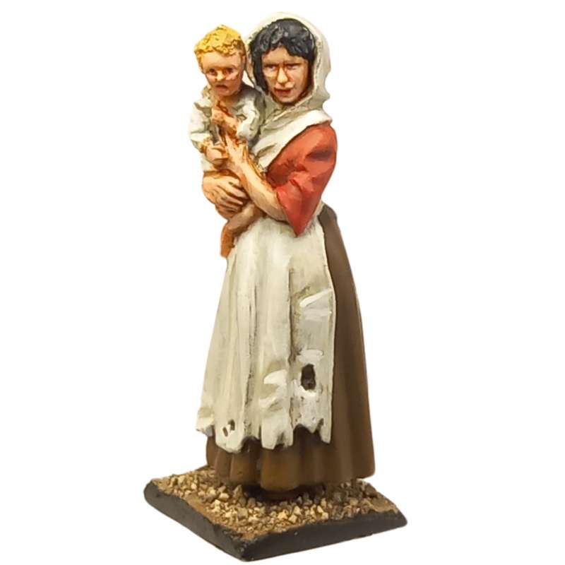 Woman with child