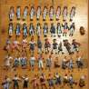 Unpainted 18th century British naval crew