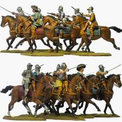 The battle of Rocroi 1643 French cavalry