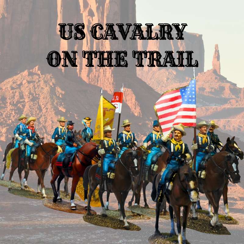 US Cavalry en columna