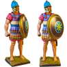 Hypaspista de infantería macedonio|toy soldier pintados