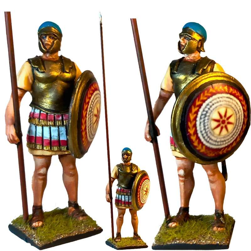 Pedzetairoi de infantería macedonio|toy soldier pintados