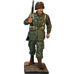 82nd Airborne Division private marching 1 60mm