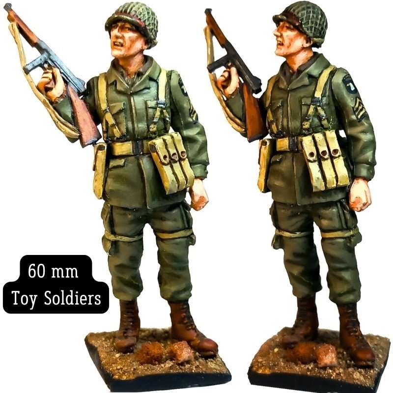 101st Airborne Division sargento 60 mm