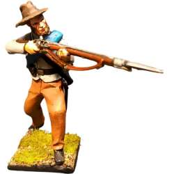 15th Alabama infantry rgt. private advancing firing