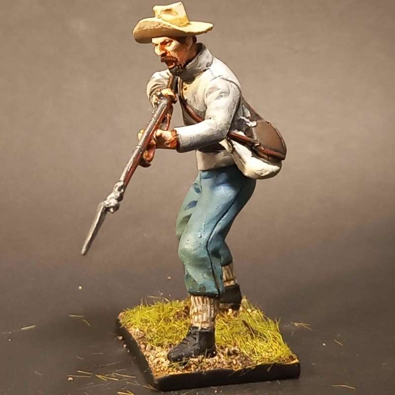 15th Alabama infantry rgt. disparando 2
