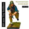 Falange militiaman running helmet