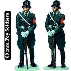 Soldado SS guardia gran gala 60 mm|toy soldier pintados|escala 1/30