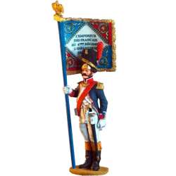 French line infantry grenadiers Bandera