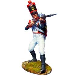 French line infantry grenadiers 1815 firing