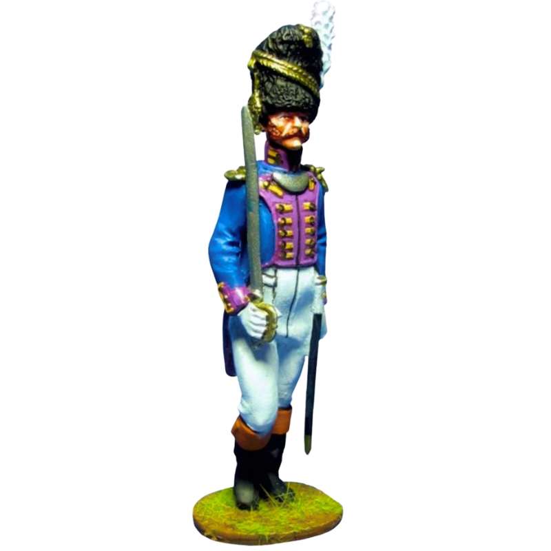 Kingdom of Napoles Royal guard grenadiers officer