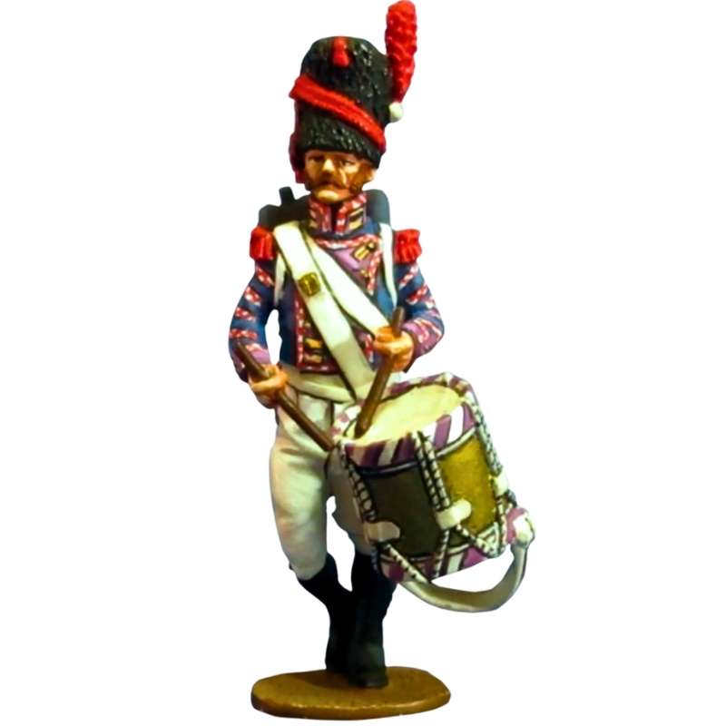 Kingdom of Napoles Royal guard grenadiers drummer