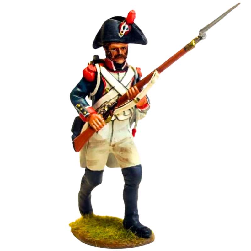 French line infantry grenadier 1805 advancing