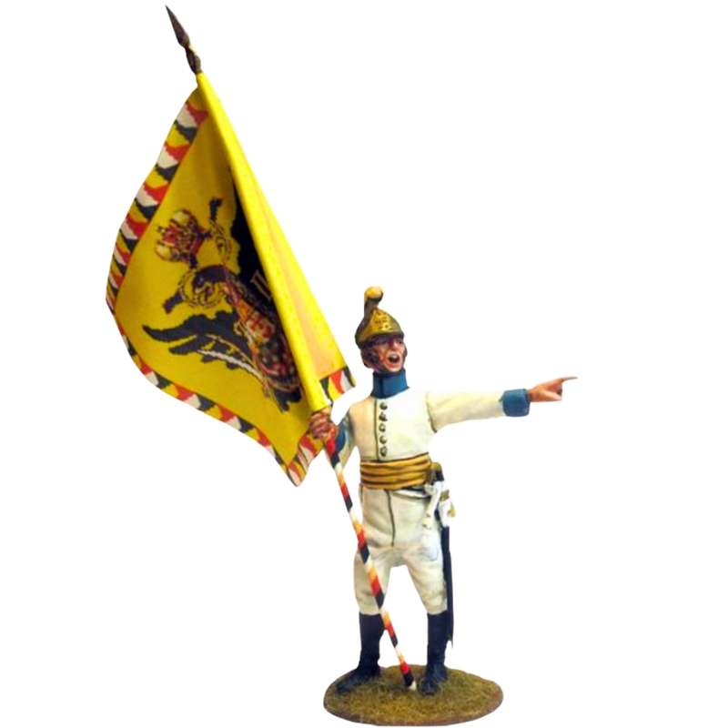 Austrian infantry regiment Lindenau 1805 ordinärfahne