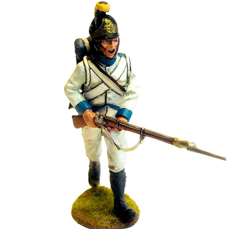 Austrian infantry regiment Lindenau 1805 fusilier march attack