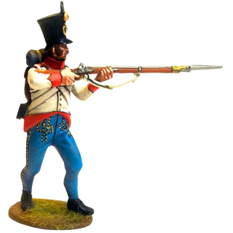 Austrian hungarian infantry regiment Duka fussilier standing firing 2