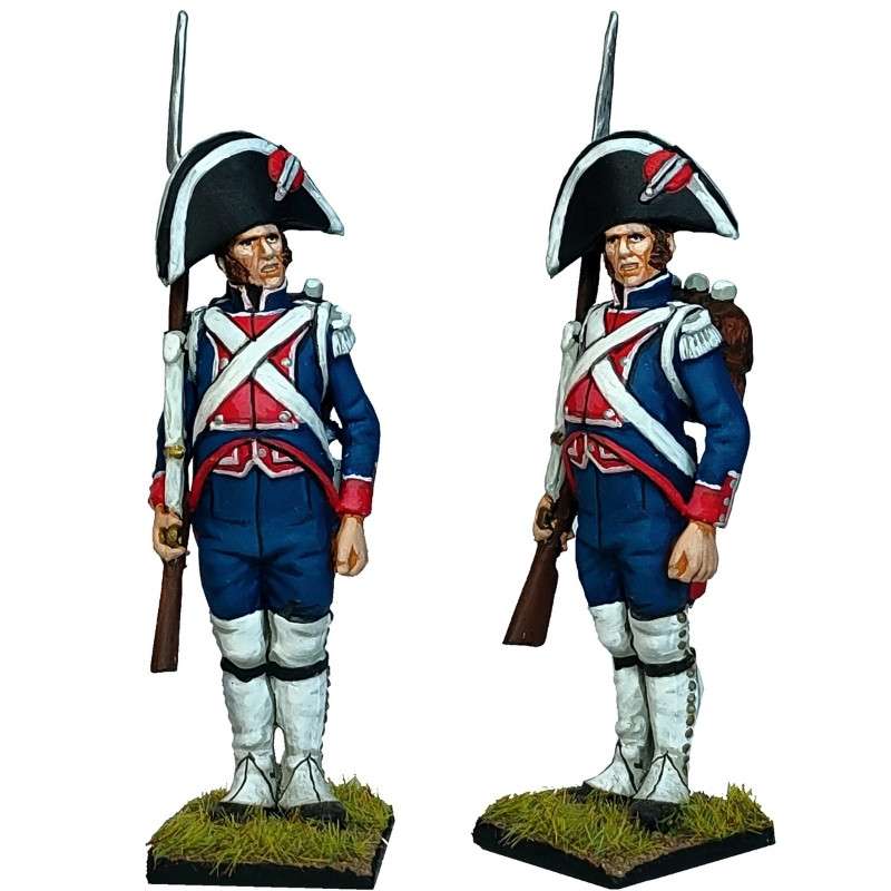 Sergeant Fusilier at Attention of the Walloon Guards
