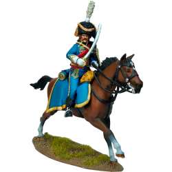 Oficial escuadrón élite 5º húsares 1809