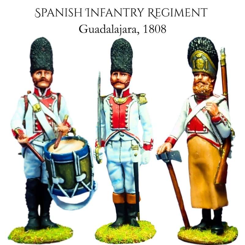 Regimiento de Infantería Española Guadalajara, 1808 – Set 2