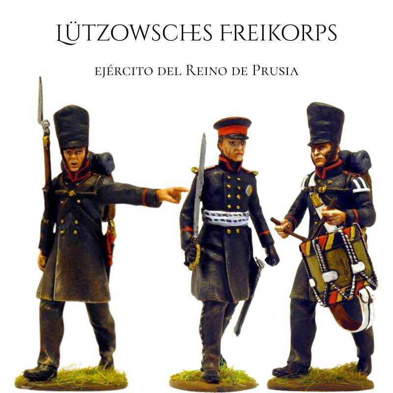 Lützowsches Freikorps toy soldiers Set 2