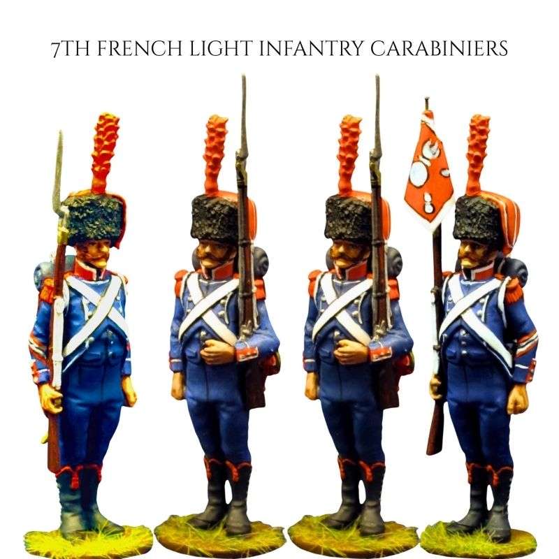 7th french light infantry carabiniers toy soldiers Set 1