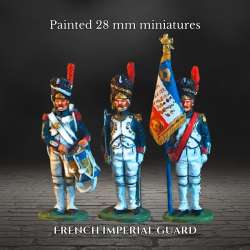 Guardia imperial francesa 28 mm pintadas 2