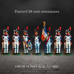 French imperial guard 28 mm painted 3
