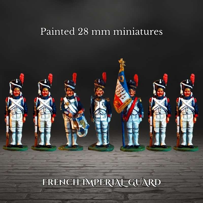 Guardia imperial francesa 28 mm pintadas 3