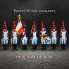 French line infantry 28 mm painted 3