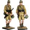 Soldado del Afrika Korps en marcha