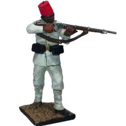 Soldado egipcio disparando Tel el-Kebir 1882