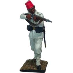 Soldado egipcio disparando Tel el-Kebir 1882