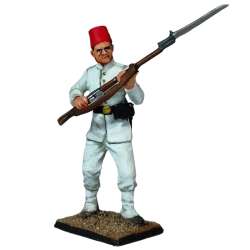 Soldado egipcio combate 3 Tel el-Kebir 1882
