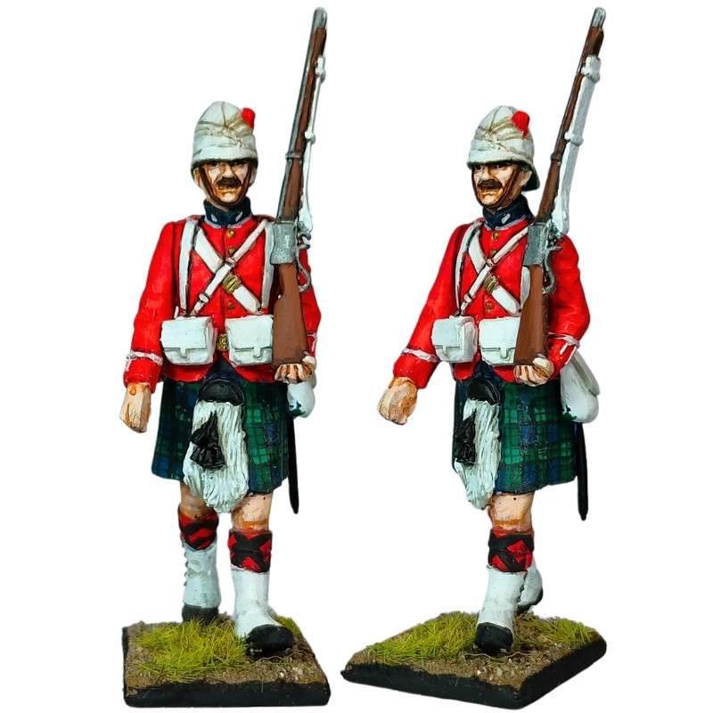 Black Watch Highlander Marching – Tel-el-Kebir 1882
